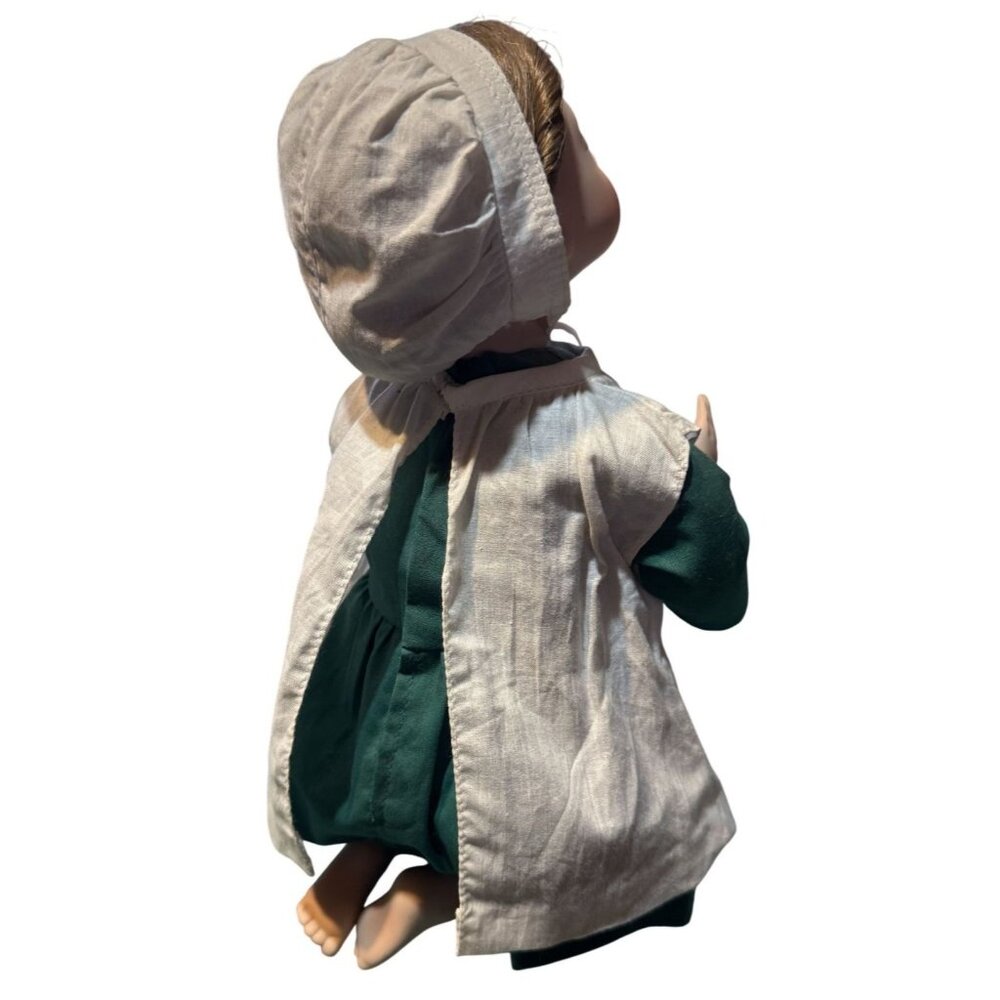 "At Prayer" Amish Blessings Julie Good-Kruger Child Praying Porcelain Doll In Tr - Picture 4 of 6